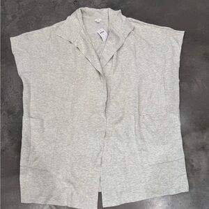 J. Jill Light Gray Blouse